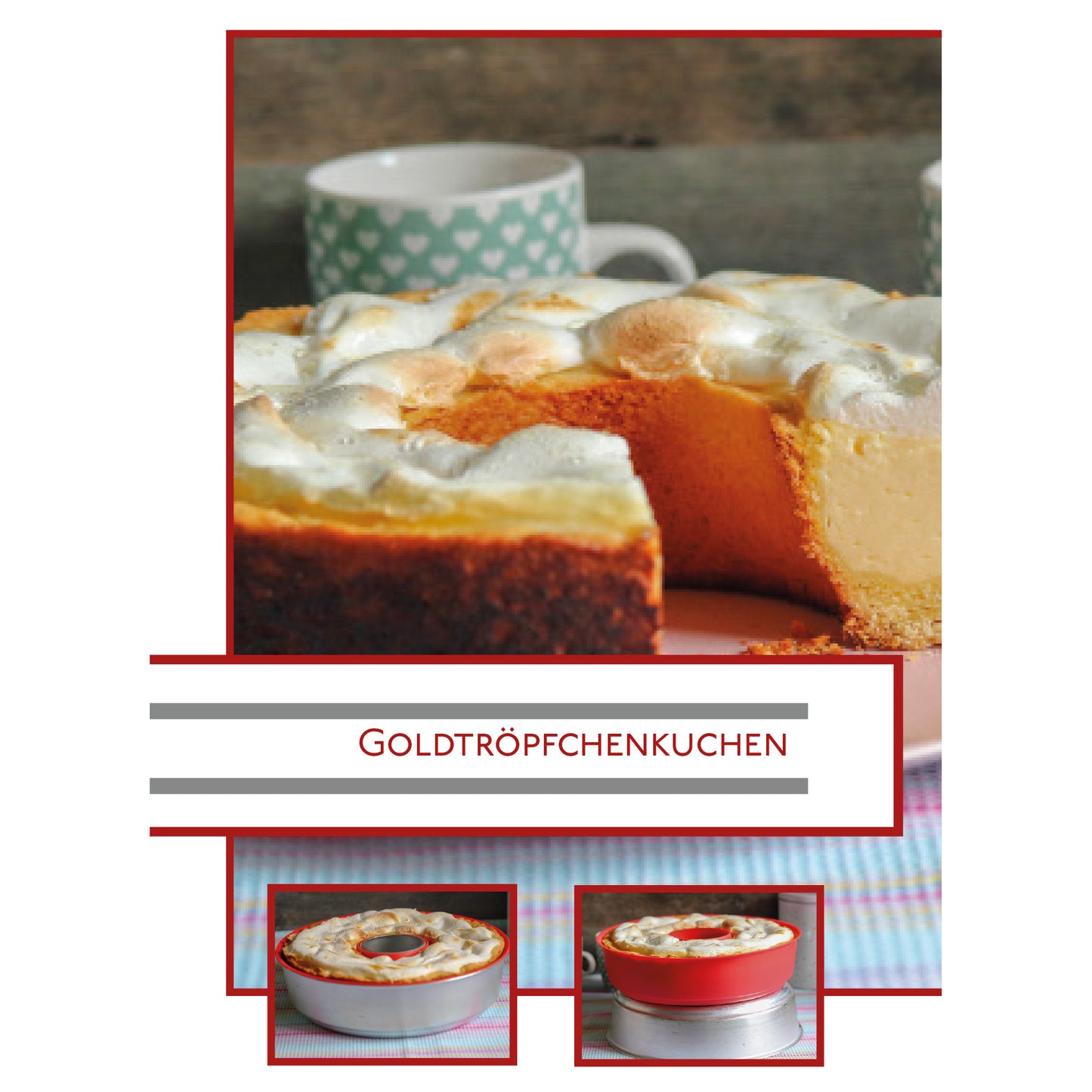 Backrezepte | Goldtröpfchenkuchen | 4 REIFEN 1 KLO