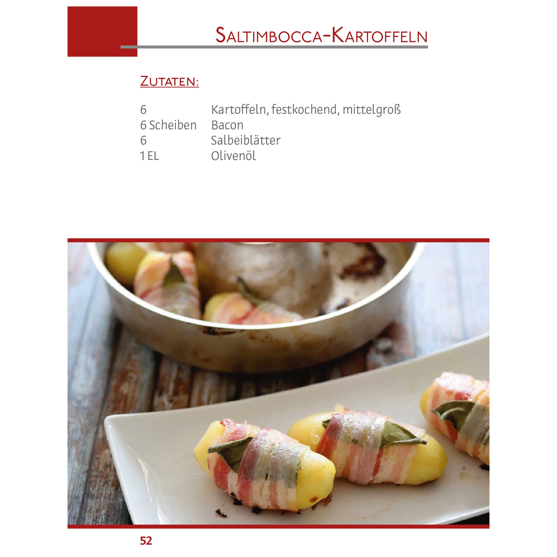 Saltimbocca-Kartoffeln | Beilagen beim Camping