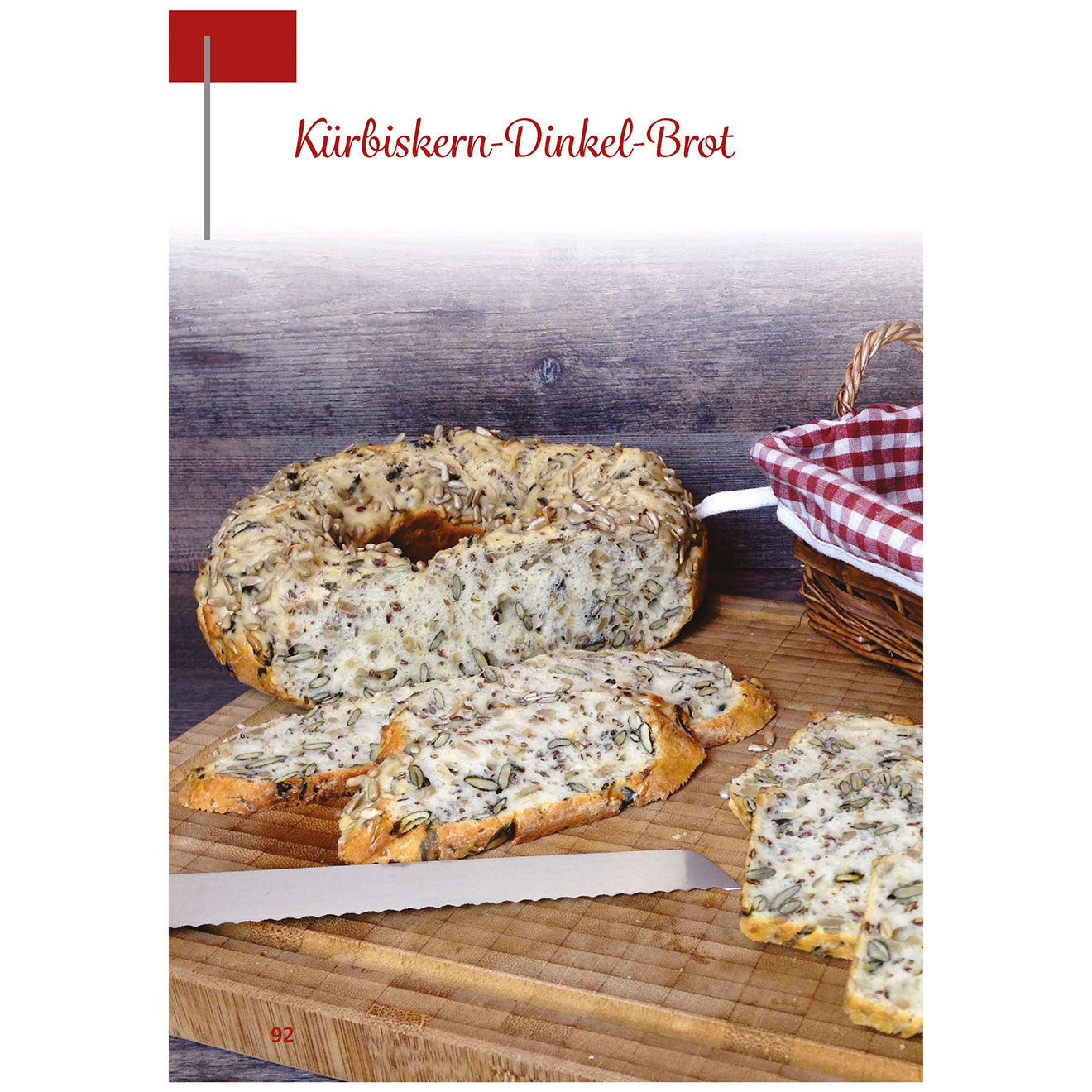 Brot aus dem Backbuch für den Omnia Backofen