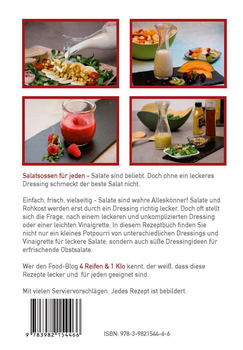 Klapptext Salatdressing Rezeptbuch